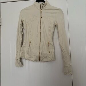 Lululemon Athletica Cream define Jacket